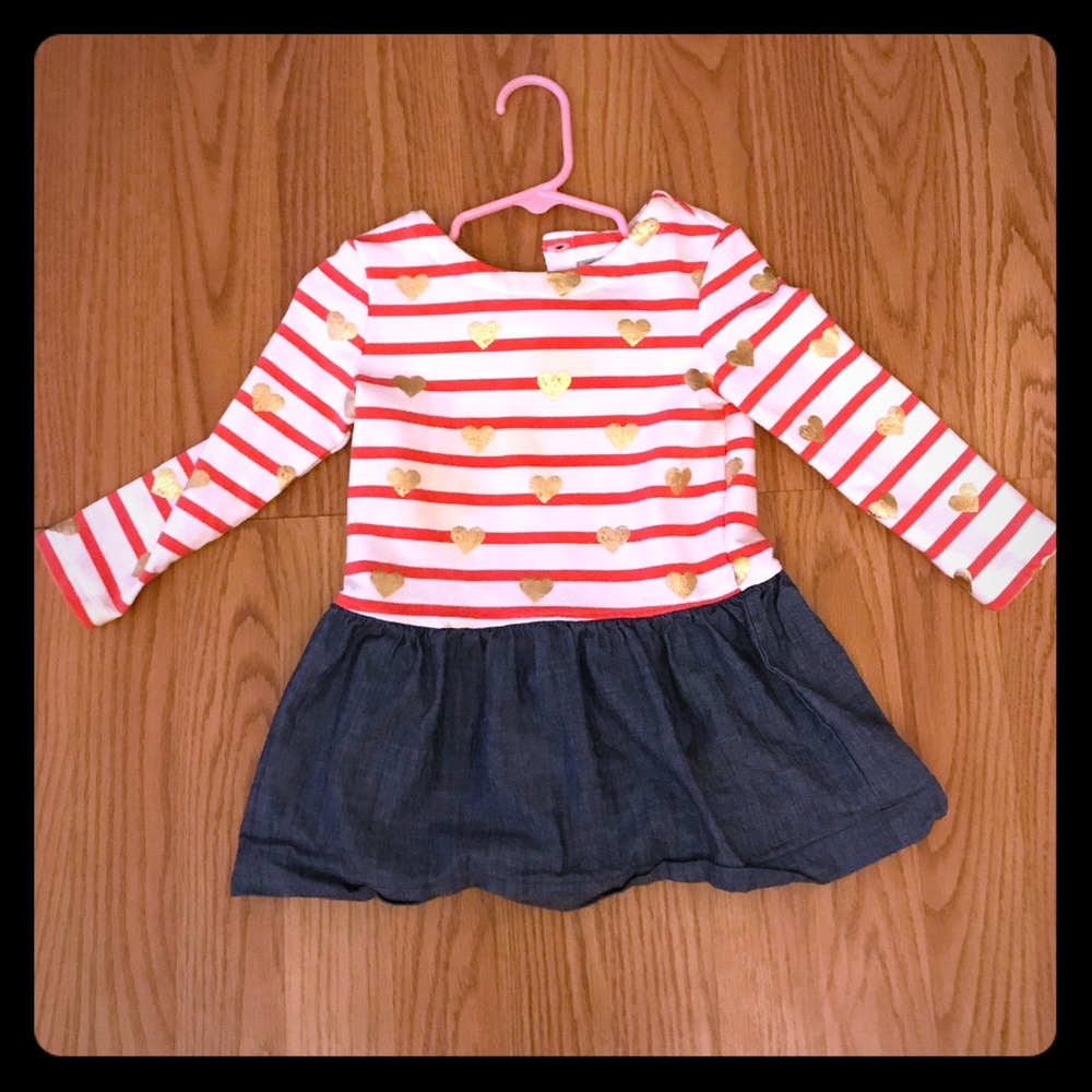 GAP 2T Long sleeve dress - worn once!